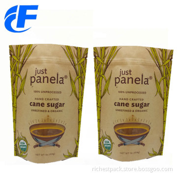 New design aluminum foil kraft paper pouch